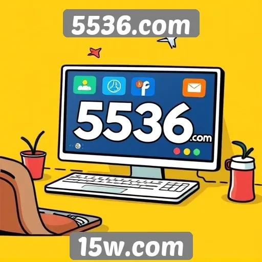 Descubra os recursos interativos do site 5536.com
